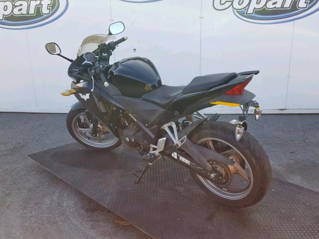 MLHMC4108C5207349 - 2012 HONDA CBR250 R BLACK photo 3