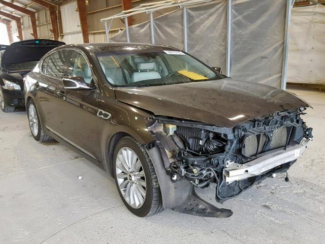 KNALW4D40F6022292 - 2015 KIA K900 BROWN photo 1