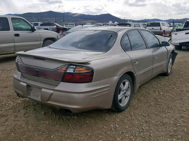 1G2HZ541124207649 - 2002 PONTIAC BONNEVILLE TAN photo 4