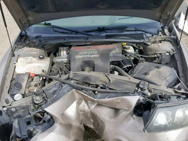 1G2HZ541124207649 - 2002 PONTIAC BONNEVILLE TAN photo 7