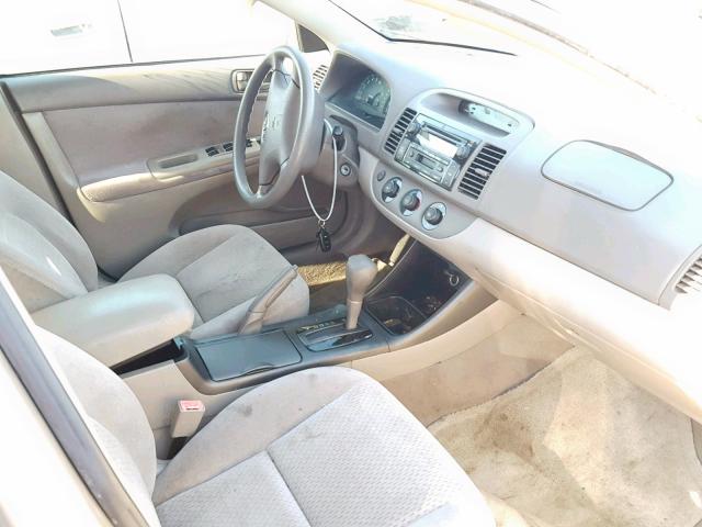 4T1BE32K12U616727 - 2002 TOYOTA CAMRY LE SILVER photo 5