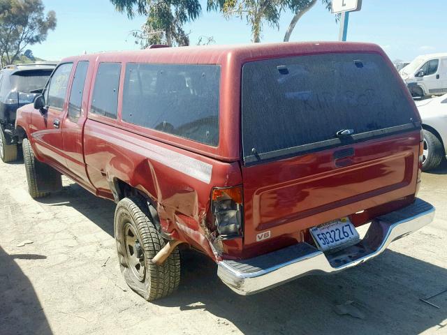 JT4VN13D9R5144349 - 1994 TOYOTA PICKUP 1/2 RED photo 3