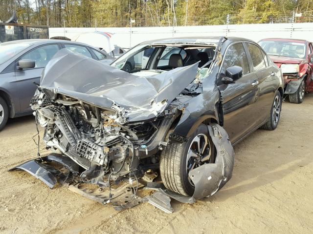 1HGCR2F81GA101405 - 2016 HONDA ACCORD EXL BLACK photo 2