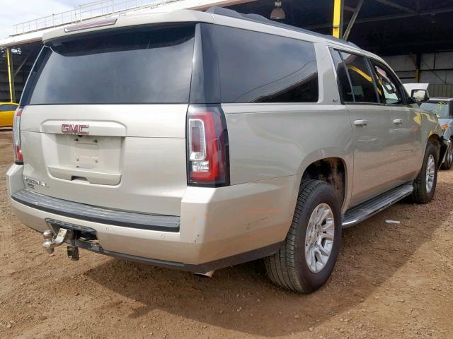 1GKS2GKC0GR119762 - 2016 GMC YUKON XL K TAN photo 4