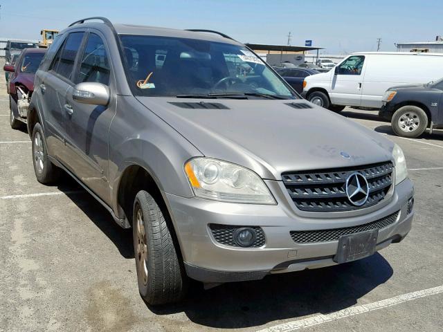 4JGBB86E66A016285 - 2006 MERCEDES-BENZ ML 350 BROWN photo 1