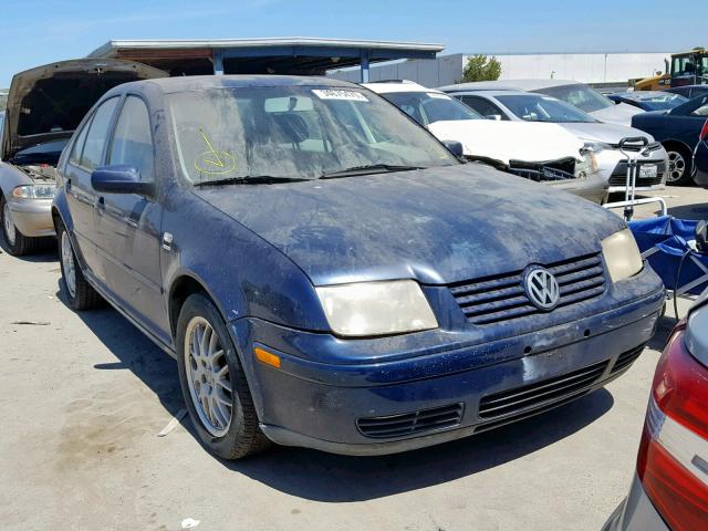 3VWSD69M61M132469 - 2001 VOLKSWAGEN JETTA GLS BLUE photo 1