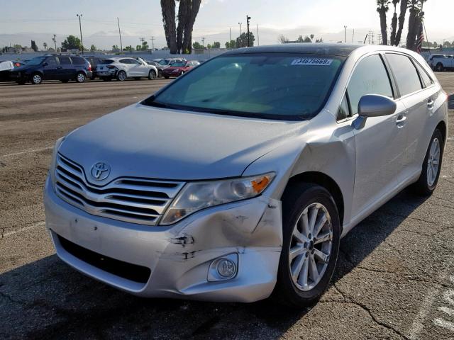 4T3ZE11A49U008858 - 2009 TOYOTA VENZA SILVER photo 2