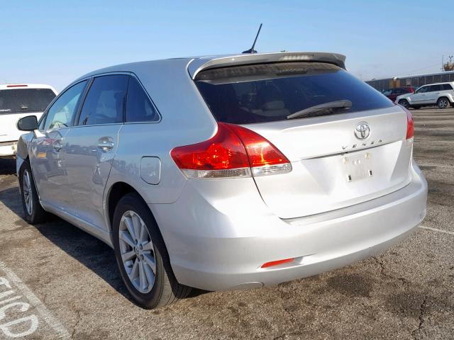 4T3ZE11A49U008858 - 2009 TOYOTA VENZA SILVER photo 3