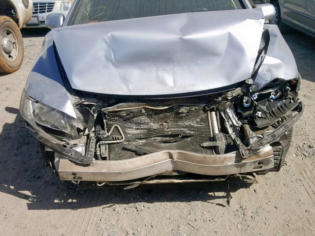 2HGFA1F91AH519057 - 2010 HONDA CIVIC EXL SILVER photo 9