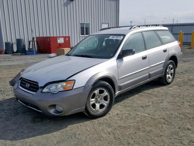 4S4BP61C177305648 - 2007 SUBARU LEGACY OUT SILVER photo 2