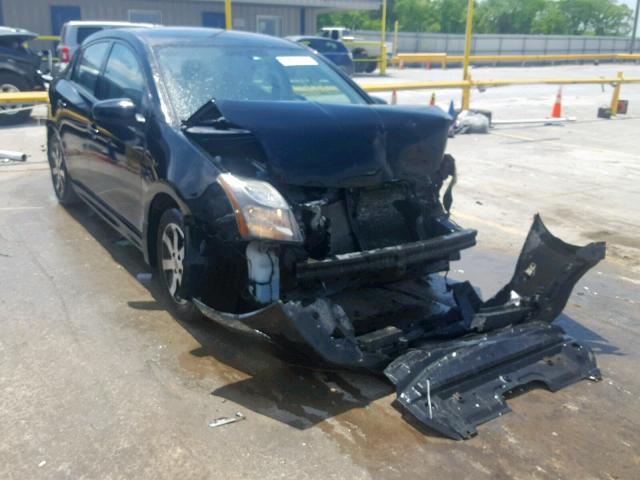 3N1AB6AP6CL624683 - 2012 NISSAN SENTRA 2.0 BLACK photo 1