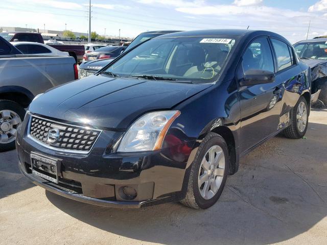 3N1AB61E57L706019 - 2007 NISSAN SENTRA 2.0 BLACK photo 2