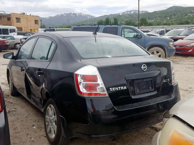 3N1AB61E57L706019 - 2007 NISSAN SENTRA 2.0 BLACK photo 3