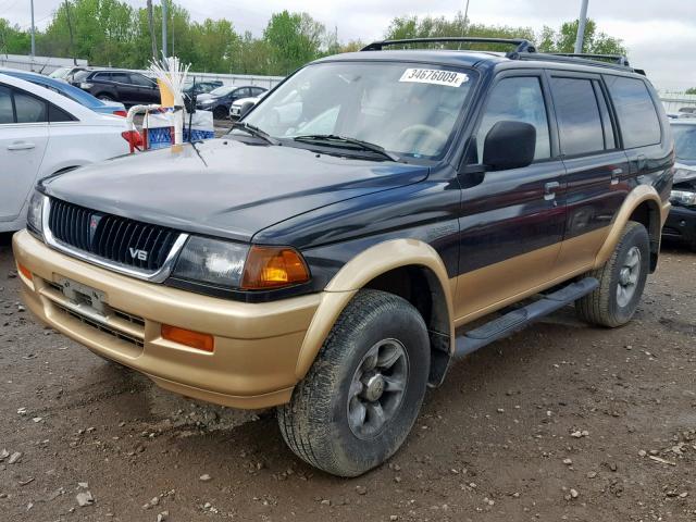 JA4MT31H5XP013238 - 1999 MITSUBISHI MONTERO SP BROWN photo 2