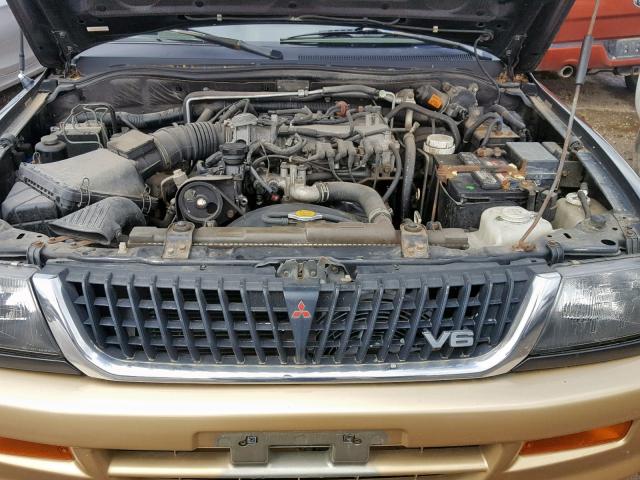 JA4MT31H5XP013238 - 1999 MITSUBISHI MONTERO SP BROWN photo 7