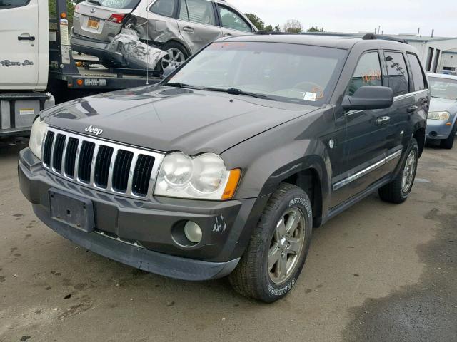 1J4HR58N16C224742 - 2006 JEEP GRAND CHER CHARCOAL photo 2