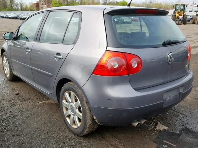 WVWCS71K37W223673 - 2007 VOLKSWAGEN RABBIT GRAY photo 3