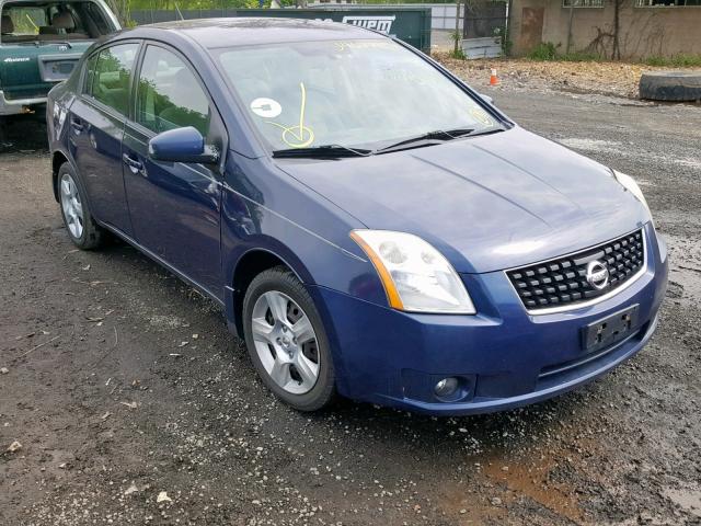 3N1AB61EX8L755458 - 2008 NISSAN SENTRA 2.0 BLUE photo 1