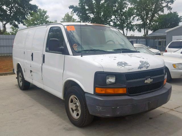 1GCFG15X371118811 - 2007 CHEVROLET EXPRESS G1 WHITE photo 1