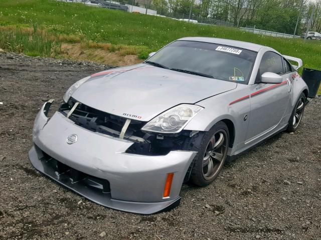 JN1BZ34E68M753030 - 2008 NISSAN 350Z COUPE SILVER photo 2