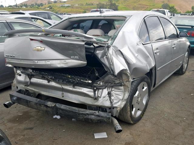2G1WD58C079157532 - 2007 CHEVROLET IMPALA SUP 银色 照片 4