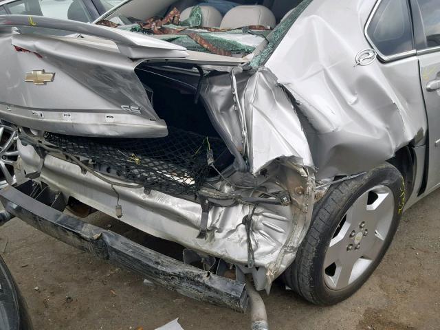 2G1WD58C079157532 - 2007 CHEVROLET IMPALA SUP 银色 照片 9
