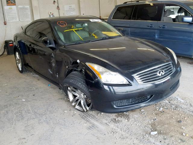 JNKCV64F59M654626 - 2009 INFINITI G37 BLACK photo 1