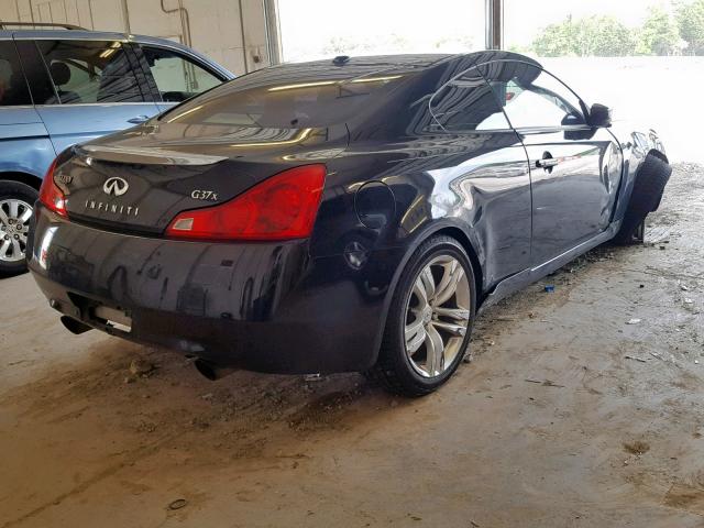 JNKCV64F59M654626 - 2009 INFINITI G37 BLACK photo 4