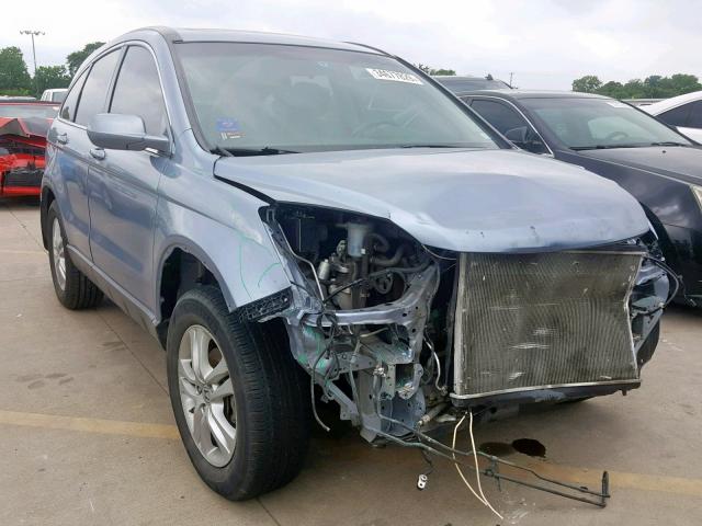 JHLRE3H71AC008087 - 2010 HONDA CR-V EXL BLUE photo 1