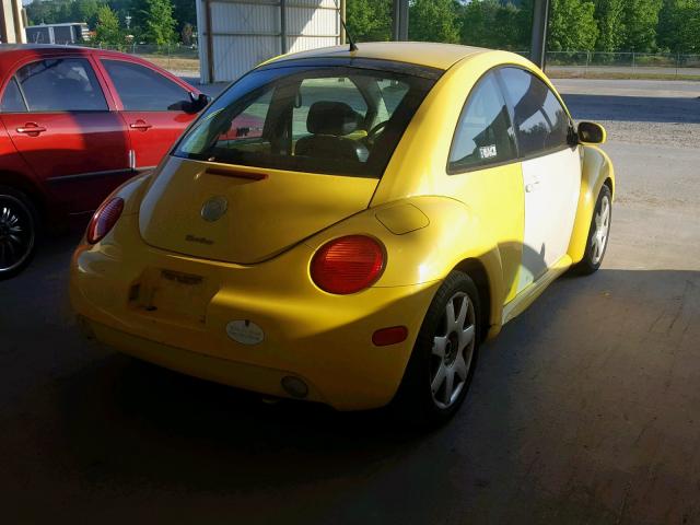 3VWDD21C63M426848 - 2003 VOLKSWAGEN NEW BEETLE ყვითელი ფოტო 4