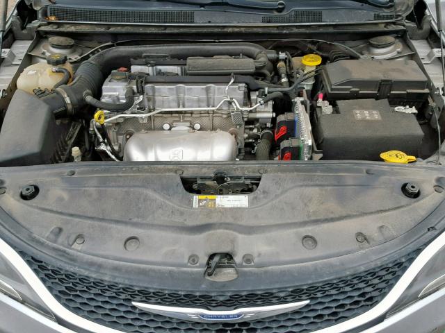 1C3CCCFB4GN188229 - 2016 CHRYSLER 200 LX GRAY photo 7