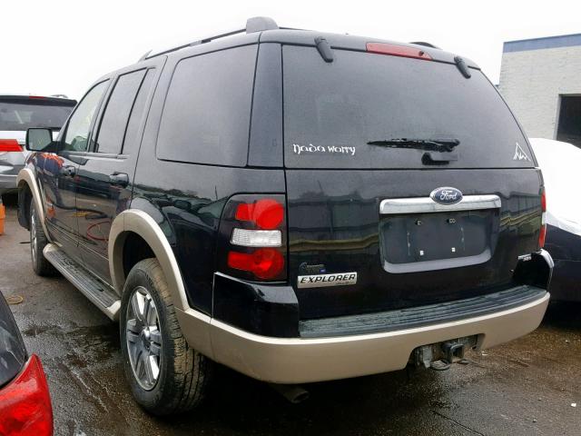 1FMEU74E17UB18792 - 2007 FORD EXPLORER E BLACK photo 3