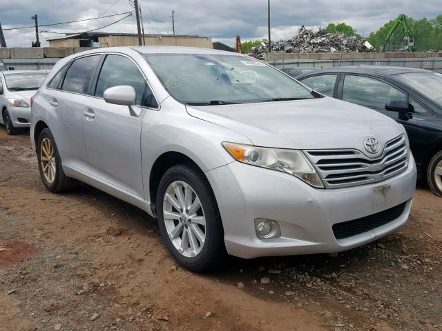 4T3ZA3BB0AU021237 - 2010 TOYOTA VENZA SILVER photo 1