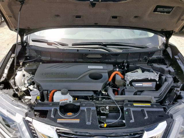 5N1ET2MT3KC708513 - 2019 NISSAN ROGUE SV H SILVER photo 7