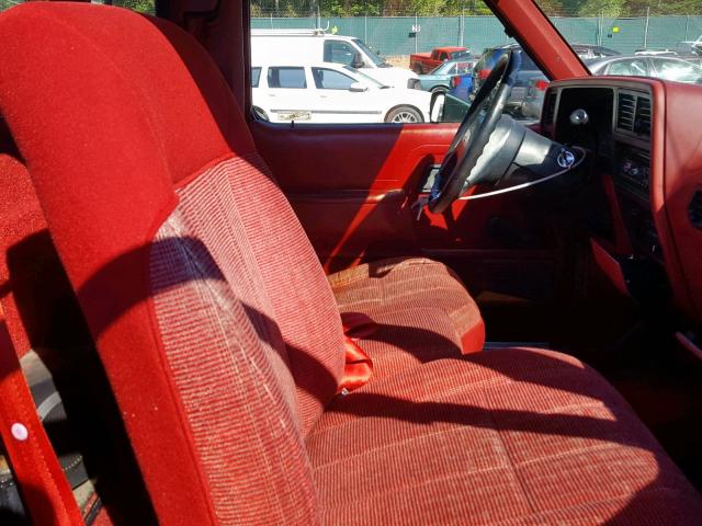 1FTCR10A3LUA60370 - 1990 FORD RANGER RED photo 5