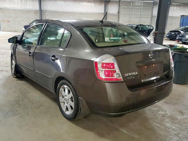 3N1AB61E08L753802 - 2008 NISSAN SENTRA 2.0 BROWN photo 3