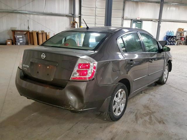 3N1AB61E08L753802 - 2008 NISSAN SENTRA 2.0 BROWN photo 4