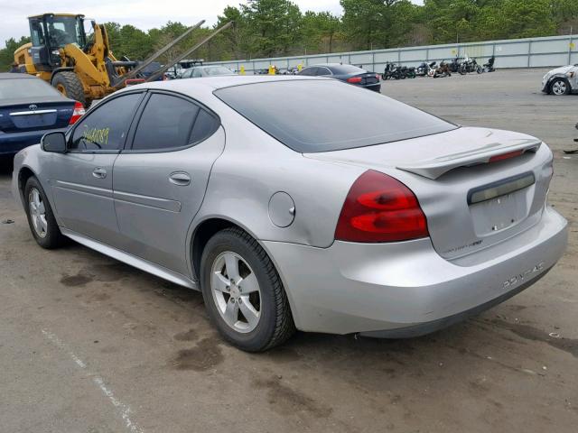 2G2WP552981141103 - 2008 PONTIAC GRAND PRIX SILVER photo 3