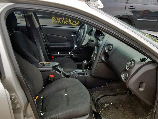 2G2WP552981141103 - 2008 PONTIAC GRAND PRIX SILVER photo 5
