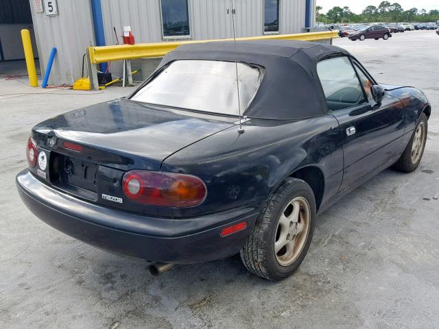 JM1NA3534T0713415 - 1996 MAZDA MX-5 MIATA BLACK photo 4