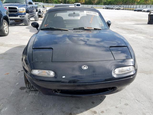 JM1NA3534T0713415 - 1996 MAZDA MX-5 MIATA BLACK photo 9