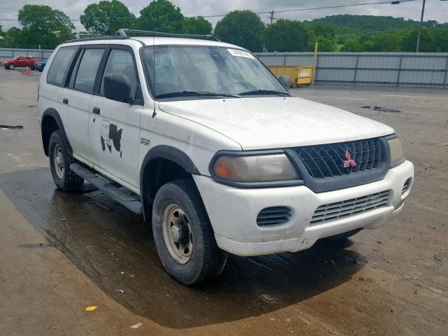 JA4LS21H71P019591 - 2001 MITSUBISHI MONTERO SP WHITE photo 1