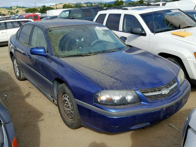 2G1WF52EX59221237 - 2005 CHEVROLET IMPALA PURPLE photo 1