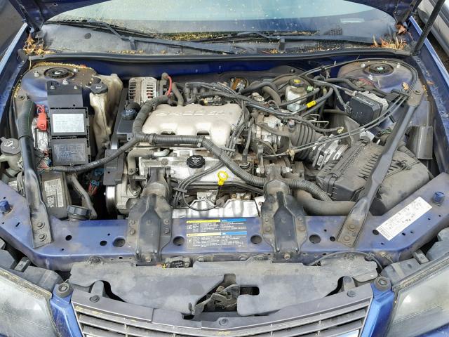 2G1WF52EX59221237 - 2005 CHEVROLET IMPALA PURPLE photo 7