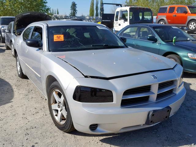 2B3KA43G57H608819 - 2007 DODGE CHARGER SE SILVER photo 1