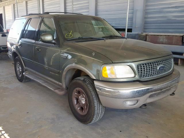 1FMFU18L9YLC30998 - 2000 FORD EXPEDITION GREEN photo 1