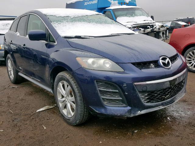 JM3ER4C34B0356437 - 2011 MAZDA CX-7 BLUE photo 1