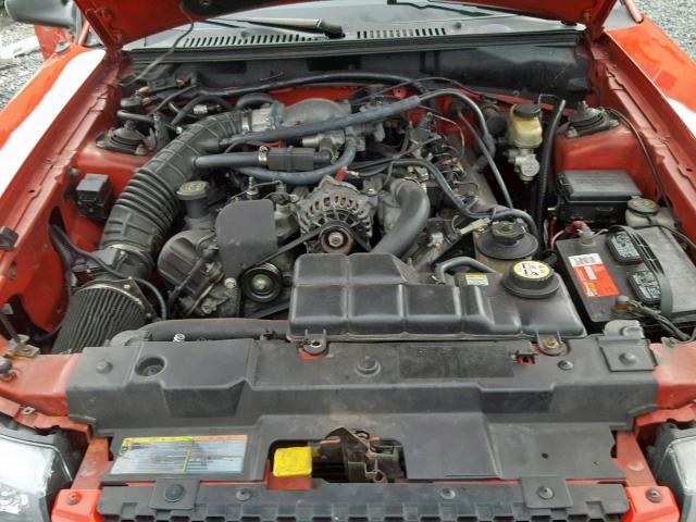 1FAFP45XX2F111714 - 2002 FORD MUSTANG GT RED photo 7