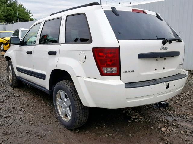 1J4GR48K15C663899 - 2005 JEEP GRAND CHER WHITE photo 3