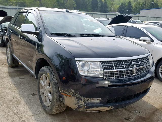 2LMDU88C78BJ19693 - 2008 LINCOLN MKX BLACK photo 1